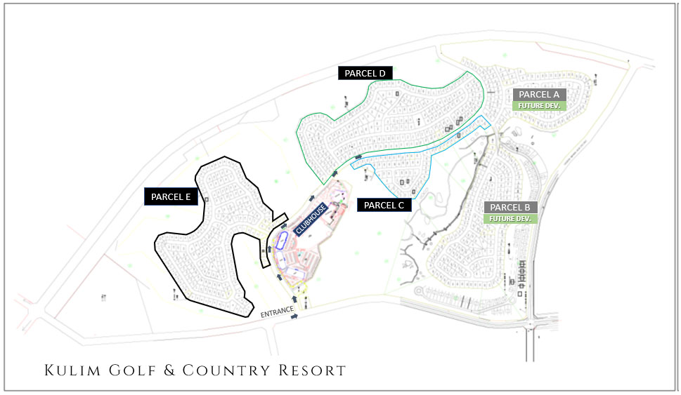 Kulim Golf Bungalows map 2